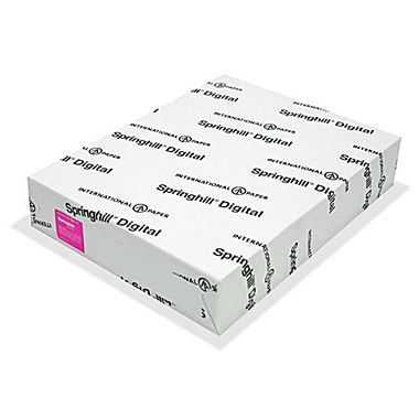 Springhill® Cherry 110 lb. Index Cover 8.5x11 - 250 PER REAM | SKU 75300
